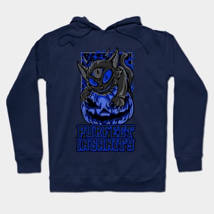 Insanity's Blue Cat Hoodie